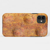 Rostiges, genietetes Metall iPhone SE+5/5S Case (Rückseite (Horizontal))