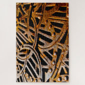 Rostiges Gitter Puzzle (Vertikal)