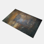 Rostiges Metall Fußmatte (Schrägansicht)