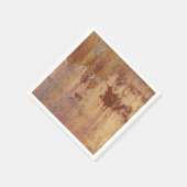Rostiges Metall Serviette (Ecke)