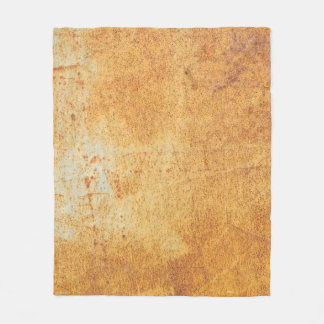 rostiges Muster und Background abstrakt, altert, k Fleecedecke
