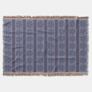 Rostiges Pentagramm Blau Decke