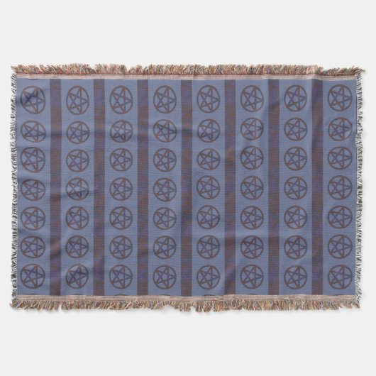 Rostiges Pentagramm Blau Decke (Vorderseite)