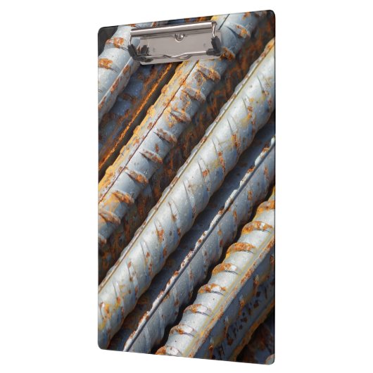 Rostiges Rebar-Klemmbrett Klemmbrett (Links)