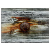 rostiges Treibholz logierent Thunder_Cove Schneidebrett (Vorderseite)