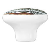 rostiges Treibholz Thunder_Cove Keramikknauf (Seitenansicht)