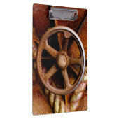 Rostiges Unterwasserluken-Rad Klemmbrett (Rechts)