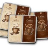 Röstkaffee | Aromatisches Coffee Untersetzer Set