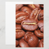 Röstkaffee Briefpapier (Vorne/Hinten)