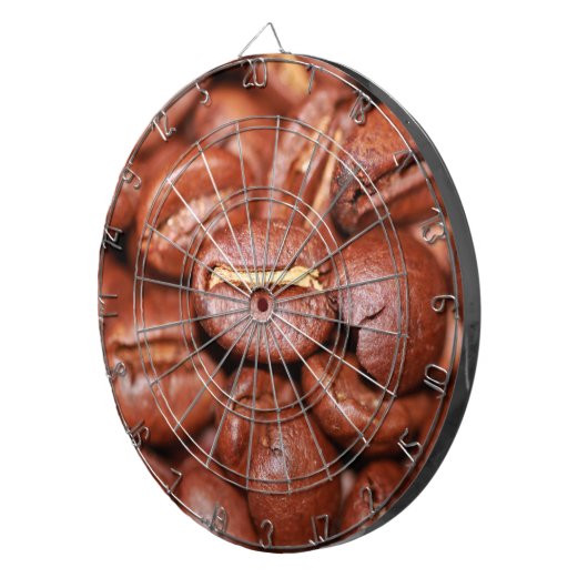 Röstkaffee Dartscheibe (Vorderseite rechts)