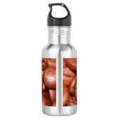 Röstkaffee Edelstahlflasche (Rückseite)