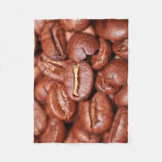 Röstkaffee Fleecedecke (Vorderseite)