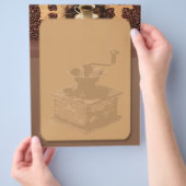 Röstkaffee Flyer (Hand)