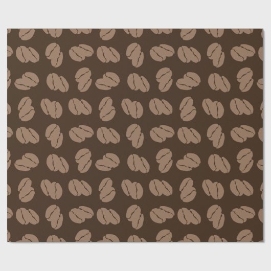 Röstkaffee Geschenkpapier (Flach)