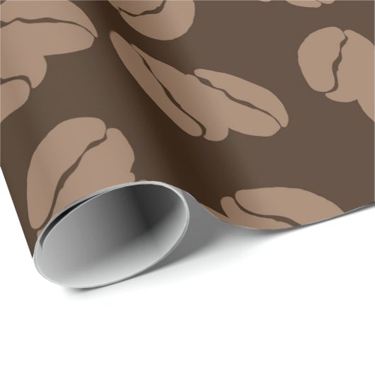 Röstkaffee Geschenkpapier (Rolleneckpunkt)