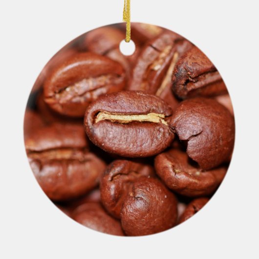 Röstkaffee Keramik Ornament (Hinten)