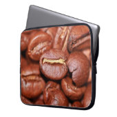 Röstkaffee Laptopschutzhülle (Vorderseite Links)