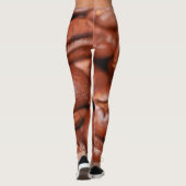 Röstkaffee Leggings (Rückseite)
