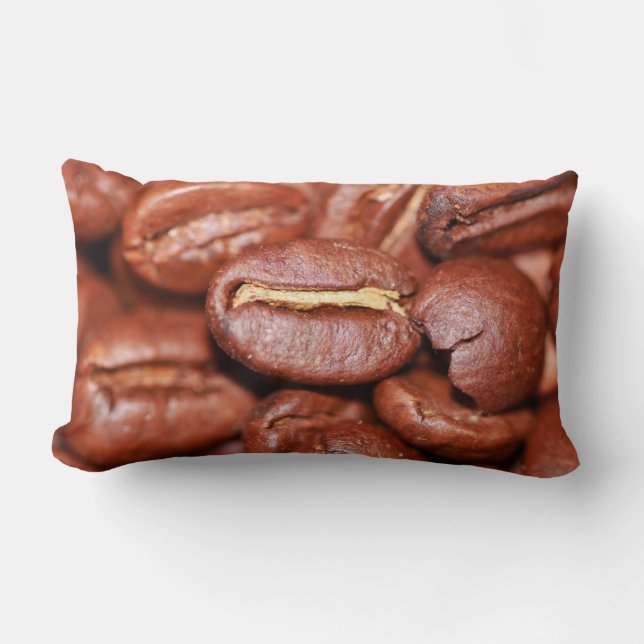 Röstkaffee Lendenkissen (Vorderseite)