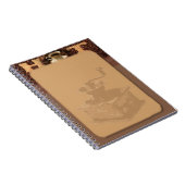 Röstkaffee-Notebook Notizblock (Rechte Seite)