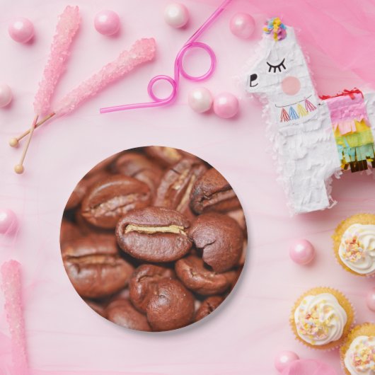 Röstkaffee Pappteller (Party)