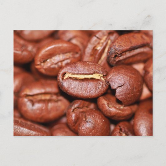 Röstkaffee Postkarte (Vorderseite)