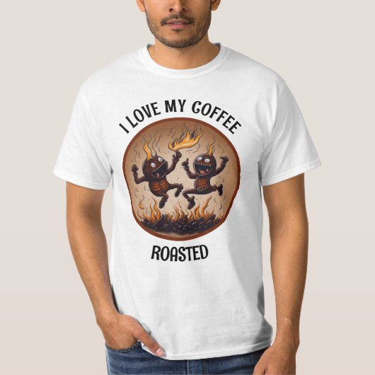 Röstkaffee T-Shirt (Vorderseite)