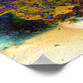 Rostlandschaft Poster (Ecke)