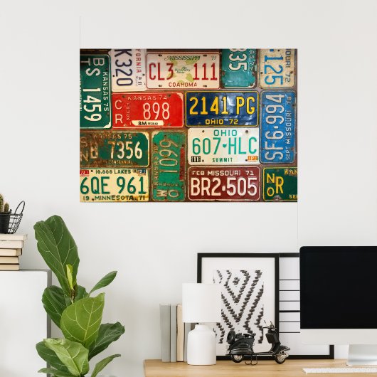 Rostmarkenkollektion Poster (Heimbüro)