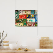 Rostmarkenkollektion Poster (Küche)
