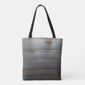 Rostmetall Tasche (Rückseite)