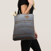 Rostmetall Tasche (Von Nahem)