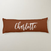 Rostnadel-Skript Seitenschläferkissen (Rückseite)