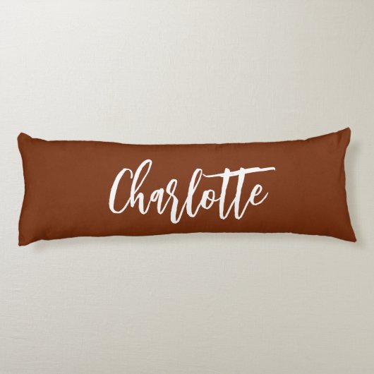 Rostnadel-Skript Seitenschläferkissen (Rückseite)