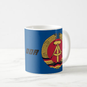 Rostock, DDR, Rostock, Kommunistische DDR Kaffeetasse
