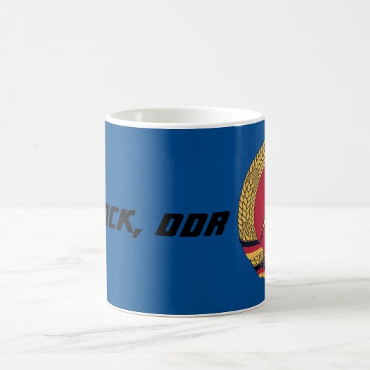 Rostock, DDR, Rostock, Kommunistische DDR Kaffeetasse (Mittel)