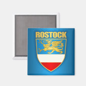 Rostock Magnet (Vorderseite/Rückseite)