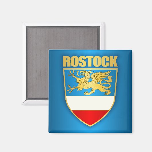 Rostock Magnet (Vorderseite/Rückseite)