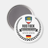 Rostock Magnet (Vorderseite/Rückseite)