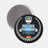 Rostock Magnet (Vorderseite/Rückseite)
