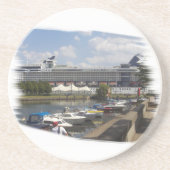 Rostock Sandstein Untersetzer (Vorne)