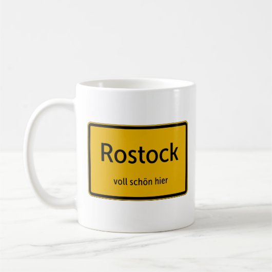 Rostock Tasse Kaffeetasse Teetasse (Links)