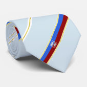 Rostov auf Don stripes-Flagge Krawatte (Gerollt)