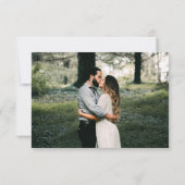 Rostrot | Booten Sie Lebensmittel und schlechte Ta Save The Date (Rückseite)