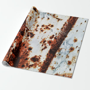 Rostrot Geschenkpapier
