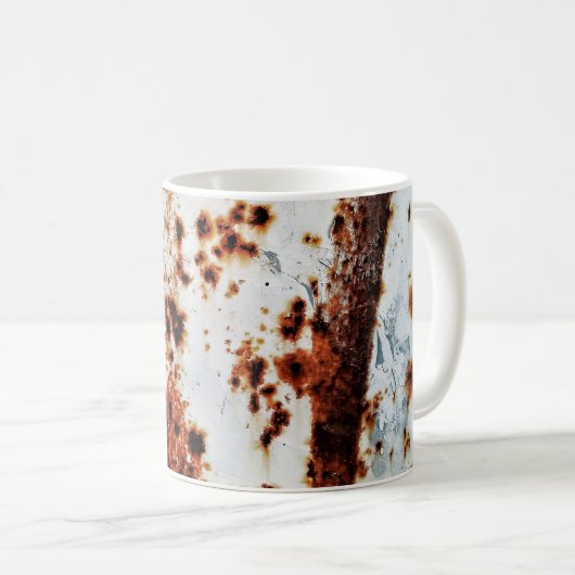 Rostrot Kaffeetasse (VorderseiteRechts)