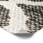 Rostrot Poster (Ecke)