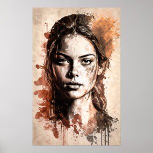 Rostrot Poster