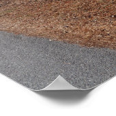 Rostrot Poster (Ecke)