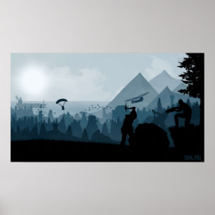 Rostspielgeräte und Mining-Gaming Poster